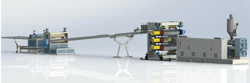 Linia do współwytłaczania płyt ABS o średnicy 1500 mm