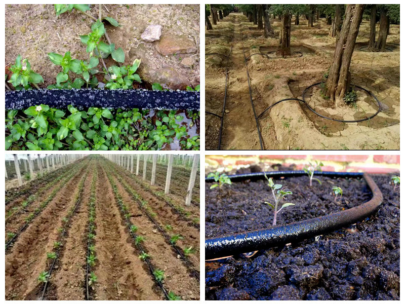 Jak gumowy wąż moczący jest używany do nawadniania?