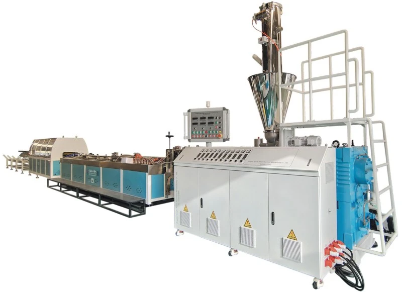 Maszyna do tworzyw sztucznych z drewna wykorzystująca 50-70% proszku drzewnego